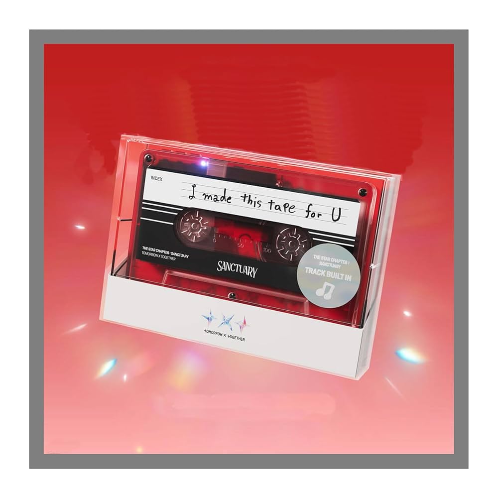 TXT sanctuary カセットテープ トレカ付 TOMORROW X TOGETHER - The Star Chapter: SANCTUARY[Cassette
